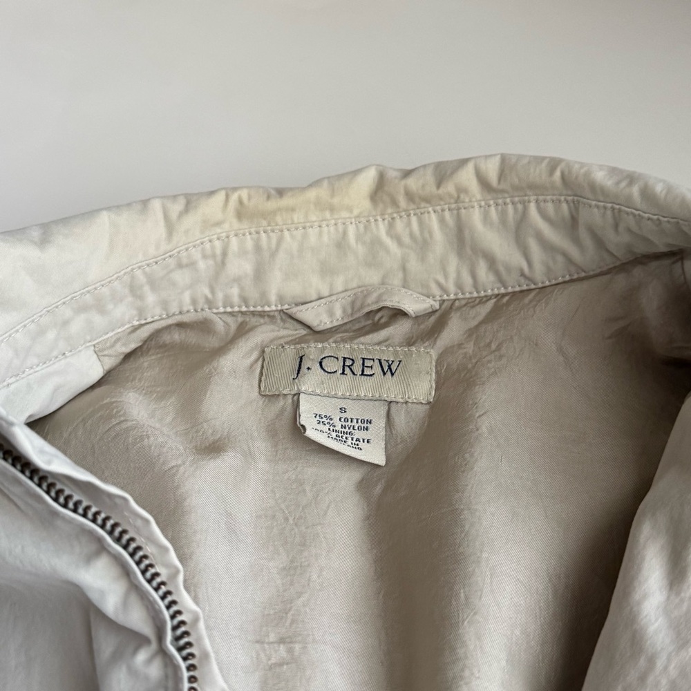 J. Crew Men’s Tan Harrington Bomber Jacket - Size Small (Used) - Picture 3 of 7